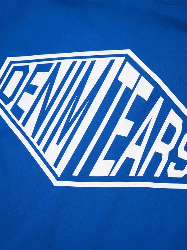 3D Box Logo Tee Blue