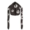 Cotton Wreath Durag Black