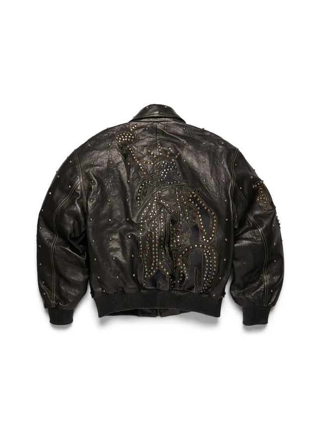 Libertas Studded Leather Jacket